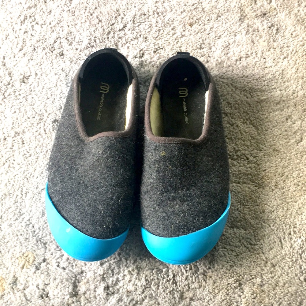 Mahabis Slippers with removable plastic soles